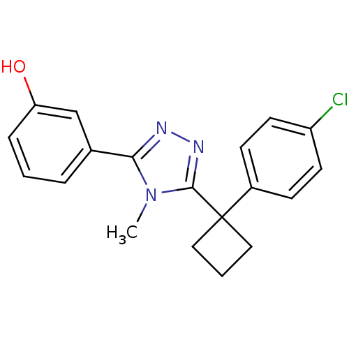 Chemical structure of BindingDB Monomer ID 50260666