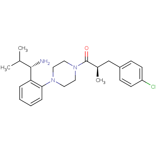 Chemical structure of BindingDB Monomer ID 50261193