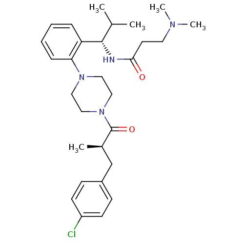 Chemical structure of BindingDB Monomer ID 50261200