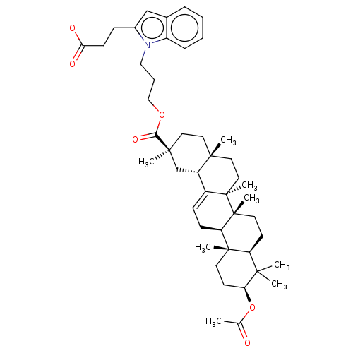Chemical structure of BindingDB Monomer ID 50261363
