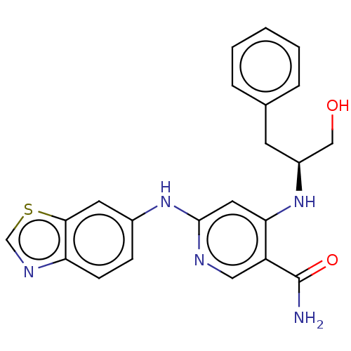 Chemical structure of BindingDB Monomer ID 50262257