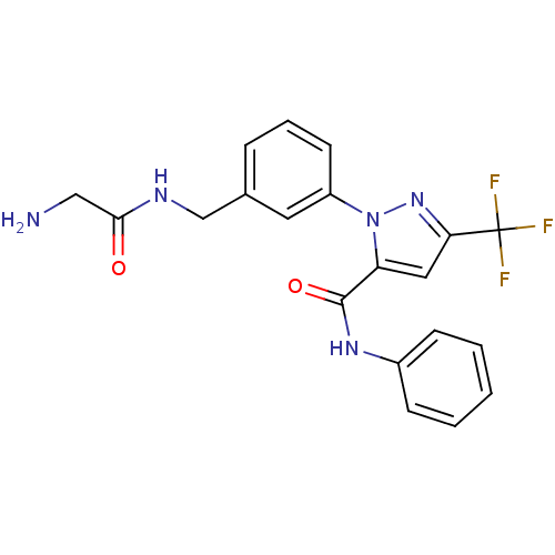Chemical structure of BindingDB Monomer ID 50262825