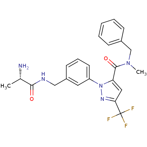 Chemical structure of BindingDB Monomer ID 50262877