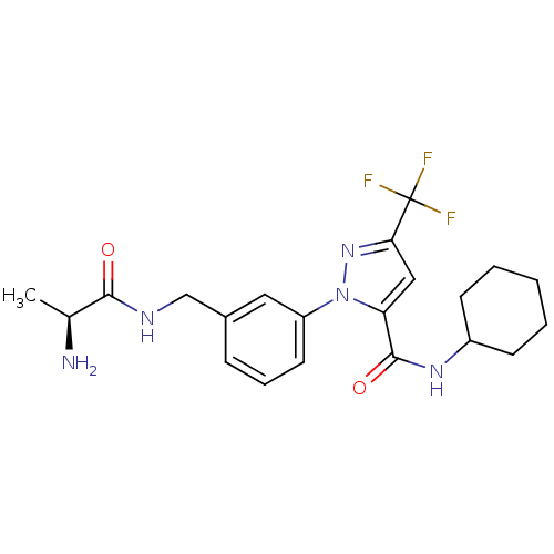 Chemical structure of BindingDB Monomer ID 50262922