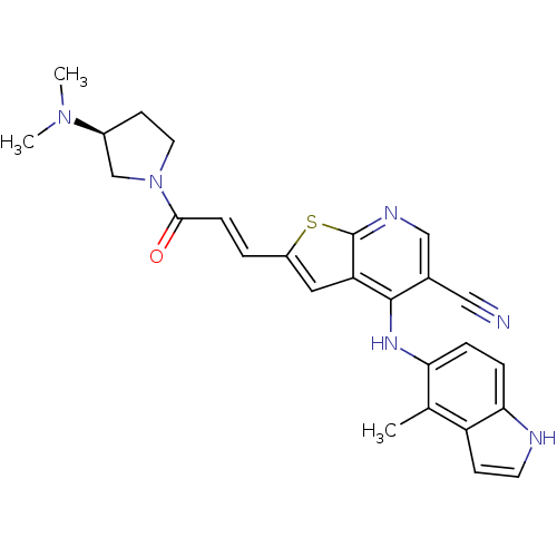 Chemical structure of BindingDB Monomer ID 50263174