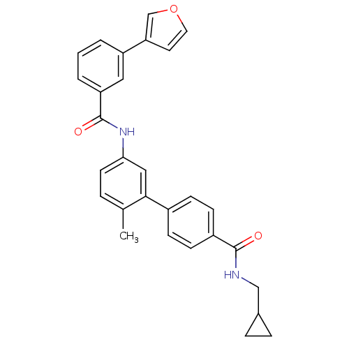 Chemical structure of BindingDB Monomer ID 50263261