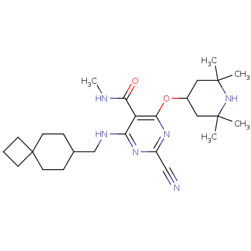 Chemical structure of BindingDB Monomer ID 50263611