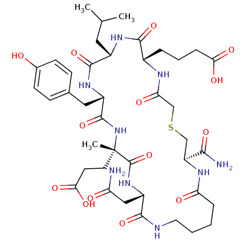 Chemical structure of BindingDB Monomer ID 50264450