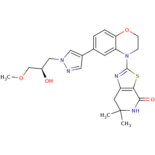 Chemical structure of BindingDB Monomer ID 50264748