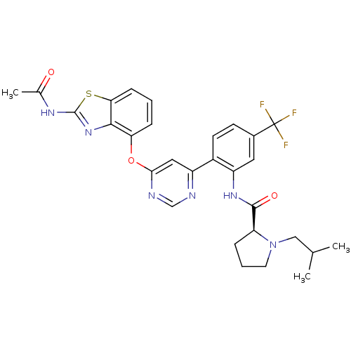 Chemical structure of BindingDB Monomer ID 50264925