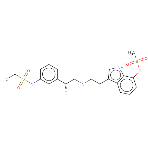 Chemical structure of BindingDB Monomer ID 50265542