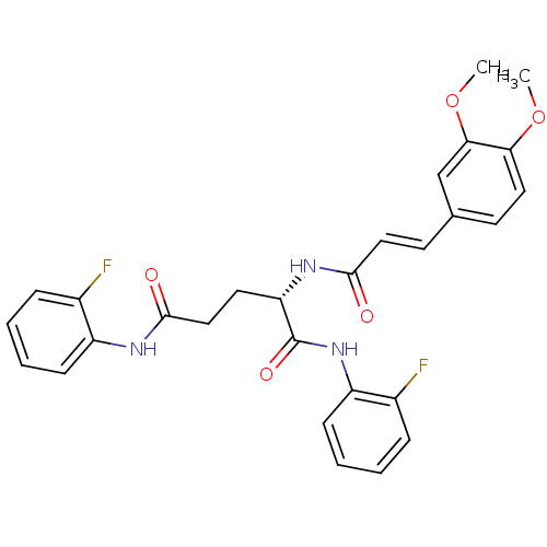 Chemical structure of BindingDB Monomer ID 50267645