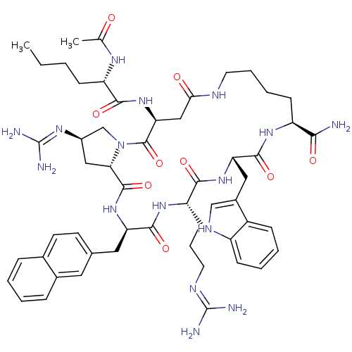 Chemical structure of BindingDB Monomer ID 50268801