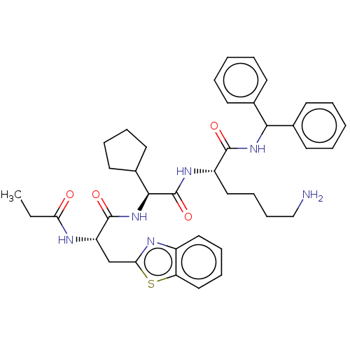Chemical structure of BindingDB Monomer ID 50271349