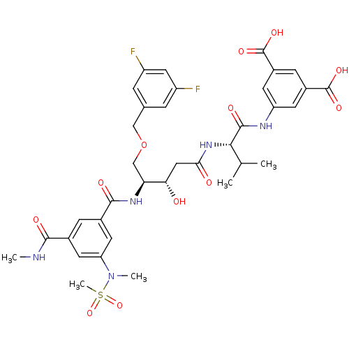 Chemical structure of BindingDB Monomer ID 50274104