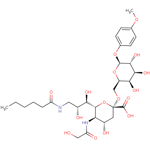 Chemical structure of BindingDB Monomer ID 50274284