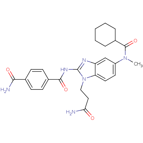 Chemical structure of BindingDB Monomer ID 50274509