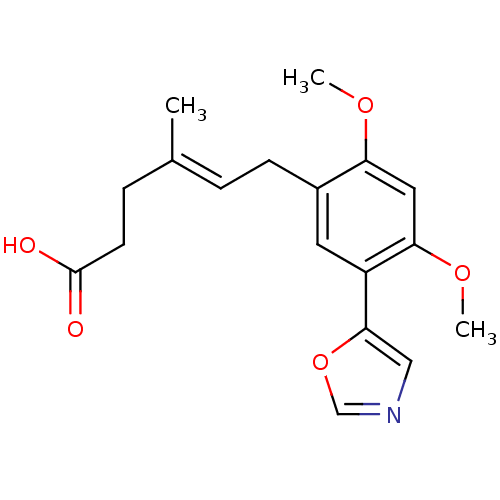 Chemical structure of BindingDB Monomer ID 50275685