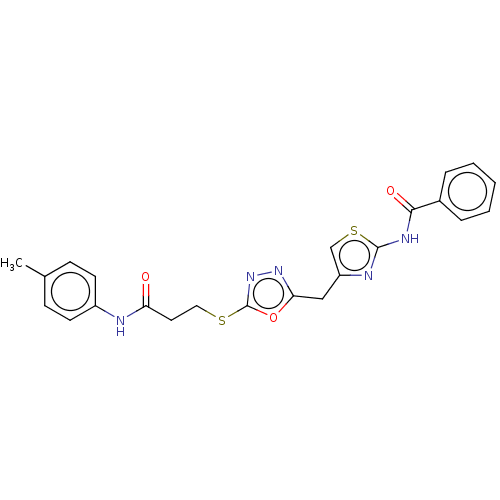 Chemical structure of BindingDB Monomer ID 50276236