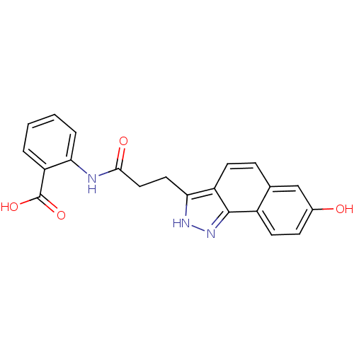Chemical structure of BindingDB Monomer ID 50277579