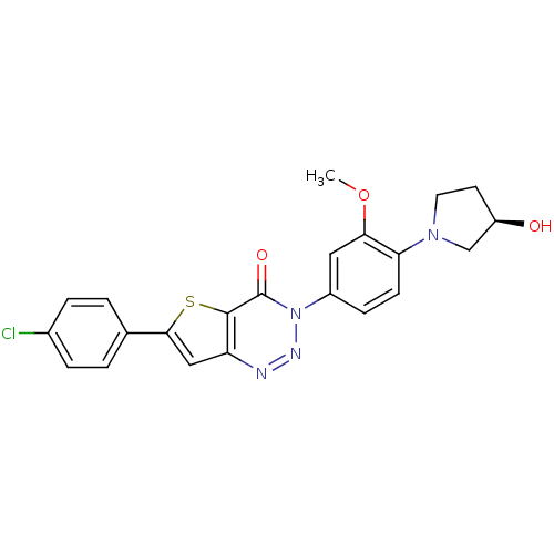 Chemical structure of BindingDB Monomer ID 50278542