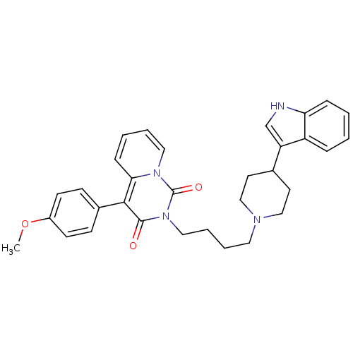 Chemical structure of BindingDB Monomer ID 50279519