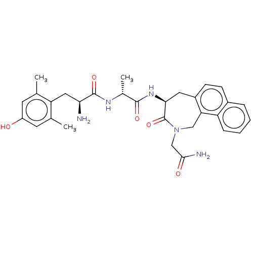 Chemical structure of BindingDB Monomer ID 50279647