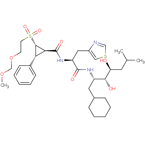 Chemical structure of BindingDB Monomer ID 50280226