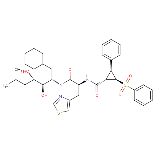 Chemical structure of BindingDB Monomer ID 50280236