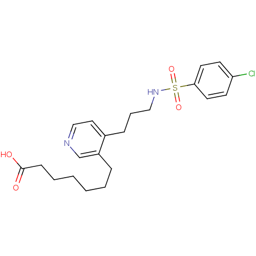 Chemical structure of BindingDB Monomer ID 50280260