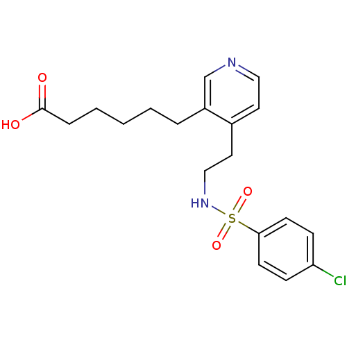 Chemical structure of BindingDB Monomer ID 50280261