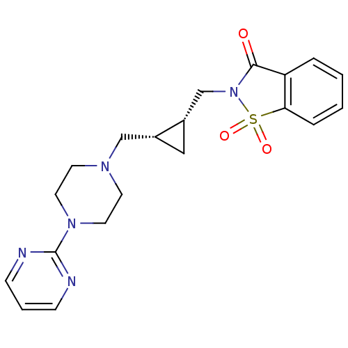 Chemical structure of BindingDB Monomer ID 50280296