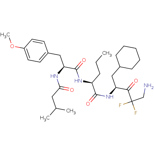 Chemical structure of BindingDB Monomer ID 50280489