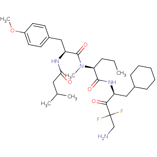 Chemical structure of BindingDB Monomer ID 50280492