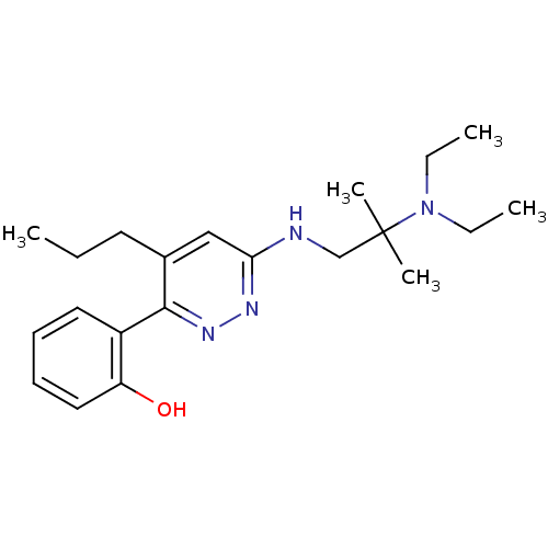 Chemical structure of BindingDB Monomer ID 50280582
