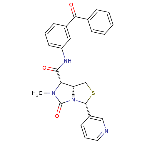 Chemical structure of BindingDB Monomer ID 50281210