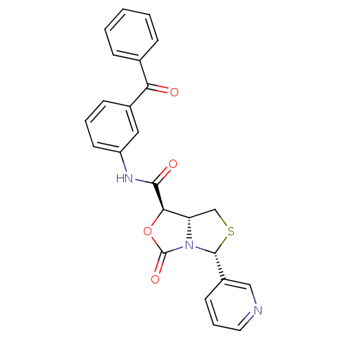 Chemical structure of BindingDB Monomer ID 50281216