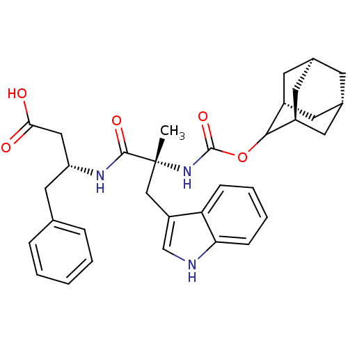 Chemical structure of BindingDB Monomer ID 50281277