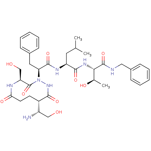 Chemical structure of BindingDB Monomer ID 50281339