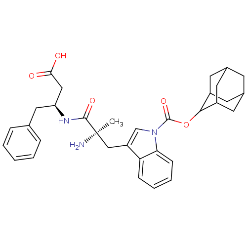 Chemical structure of BindingDB Monomer ID 50281633