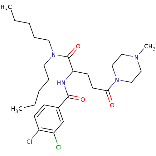 Chemical structure of BindingDB Monomer ID 50281697