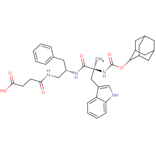Chemical structure of BindingDB Monomer ID 50281733