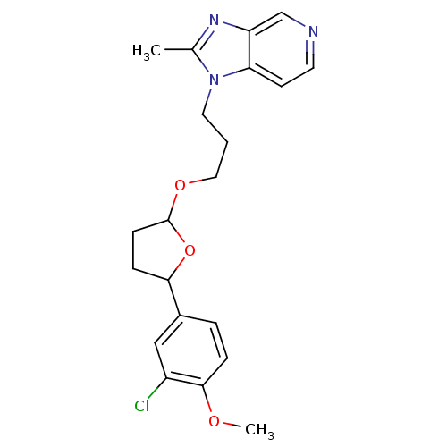 Chemical structure of BindingDB Monomer ID 50282045