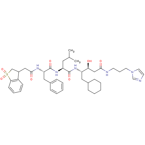 Chemical structure of BindingDB Monomer ID 50282603