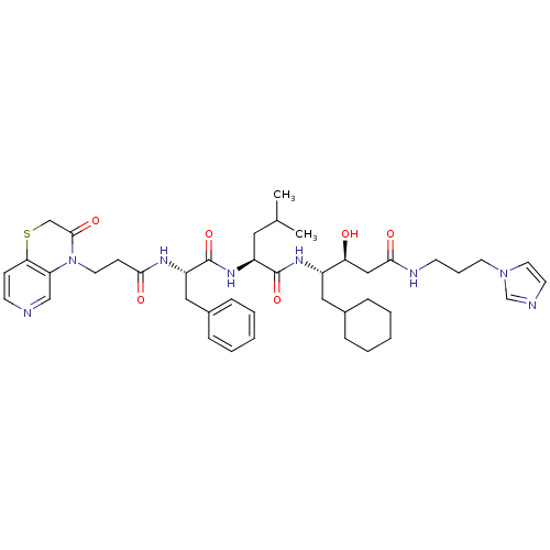 Chemical structure of BindingDB Monomer ID 50282605