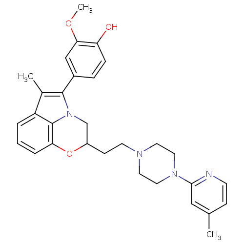 Chemical structure of BindingDB Monomer ID 50283453