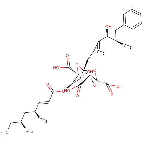 Chemical structure of BindingDB Monomer ID 50283623