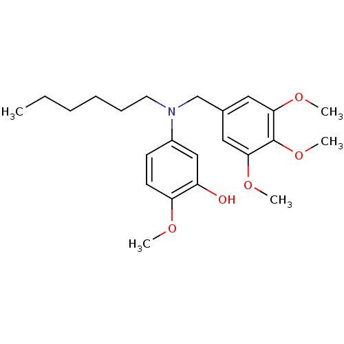 Chemical structure of BindingDB Monomer ID 50284106