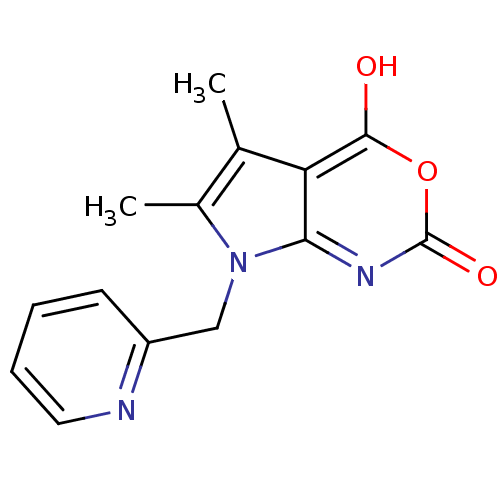 Chemical structure of BindingDB Monomer ID 50284223