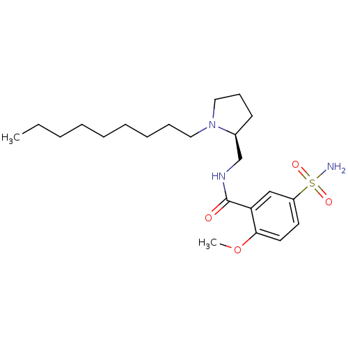 Chemical structure of BindingDB Monomer ID 50284597